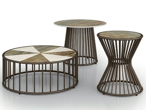 YUCCA - Round coffee table _ Samuele Mazza Outdoor